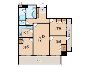 Iida annex Ⅴの物件間取画像